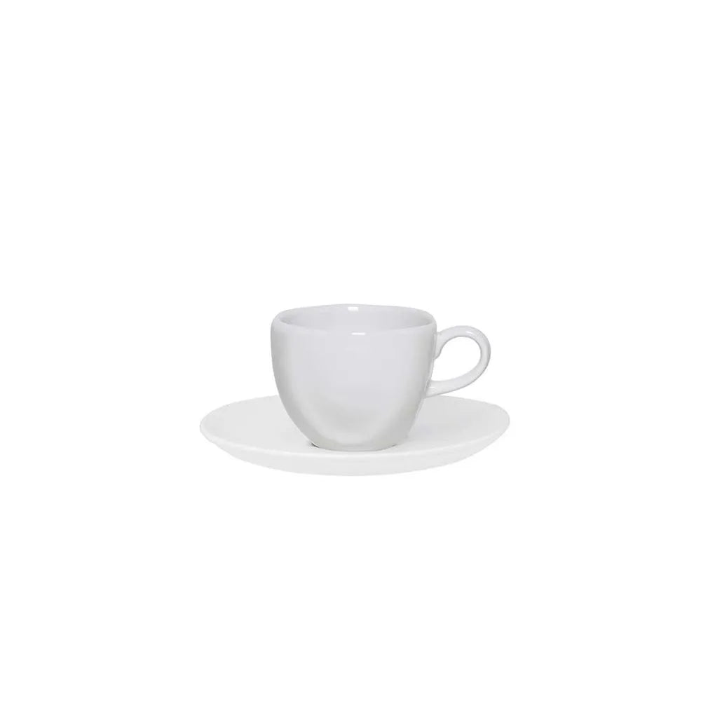 Xícara Grande 220 Ml Com Pires Ryo White
