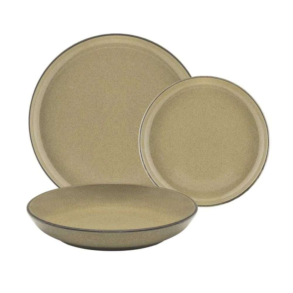 Aparelho de Jantar 15 Peças Flat Ocre